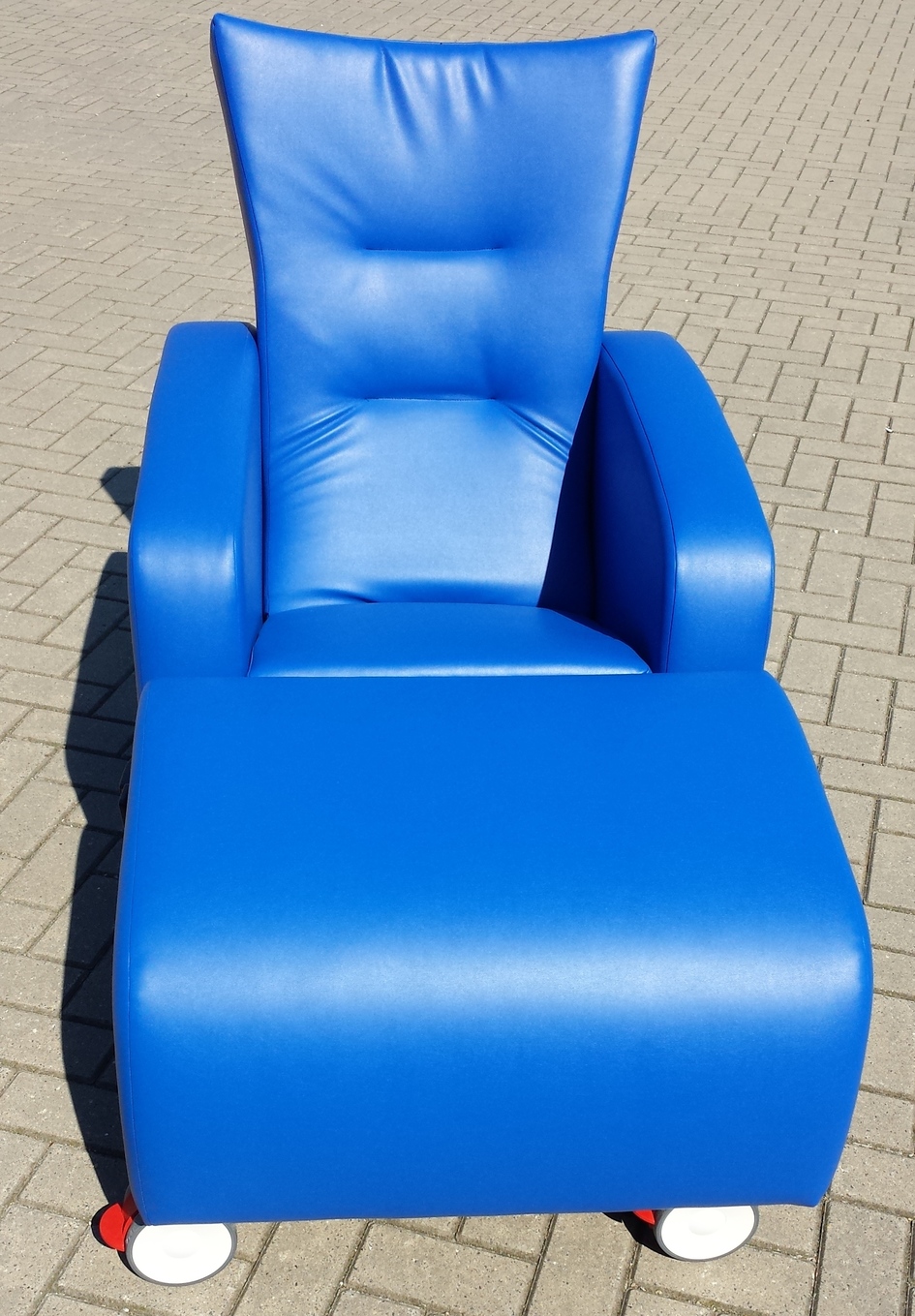 Huntingtonstoel Blauw ni